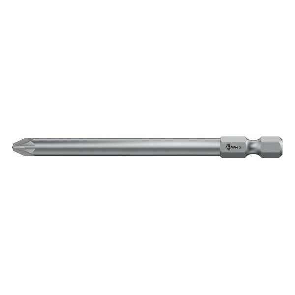Wera 05060037001 1/4" Pozidrive Bit - PZ2 x 110mm Wera 05060037001 1/4" Pozidrive Bit - PZ2 x 110mm
