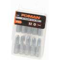 Fixman Bitset 1/4" PH 3 x 25mm blister van 10 bits