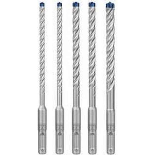 Bosch 2608900198 EXPERT 5-delige SDS plus-7X borenset in cassette - 6/8/10mm Bosch 2608900198 EXPERT 5-delige SDS plus-7X borenset in cassette - 6/8/10mm