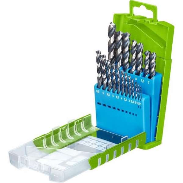 KWB HSS M2 metaalborenset HI-NOX, 19-delig KWB HSS M2 metaalborenset HI-NOX, 19-delig