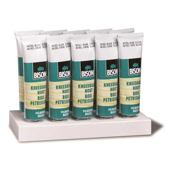 Bison kneedbaar hout naturel (50ml) Bison kneedbaar hout naturel (50ml)