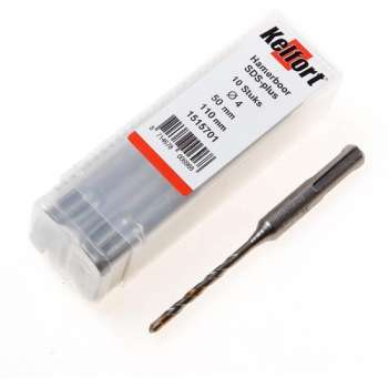 Hamerboor SDS-plus tenpack diameter 4 x 110/50mm