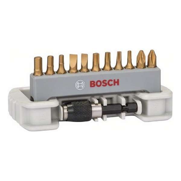 Bosch 11-delige schroefbitset inclusief bithouder Bosch 11-delige schroefbitset inclusief bithouder