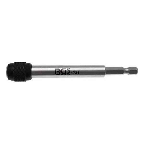 Automatische Bithouder voor 1/4" bits, lengte 100 mm, BGS 1731 Automatische Bithouder voor 1/4" bits, lengte 100 mm, BGS 1731