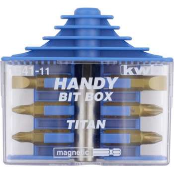 KWB Titan Handy Bit-box - 7-delig