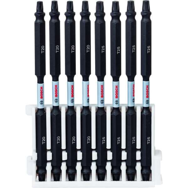 Impact dubbel bit 110mm, 4xT20, 4xT25 Impact dubbel bit 110mm, 4xT20, 4xT25