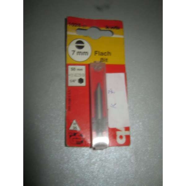 KWB professionele hardstalen vlakbit 7mm