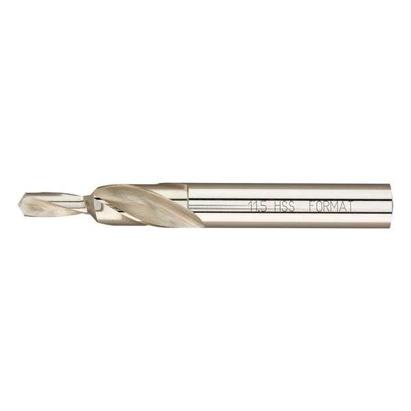 Korte trapboor Type N, voor doorlopend gat HSS M3, 90° FORMAT Korte trapboor Type N, voor doorlopend gat HSS M3, 90° FORMAT