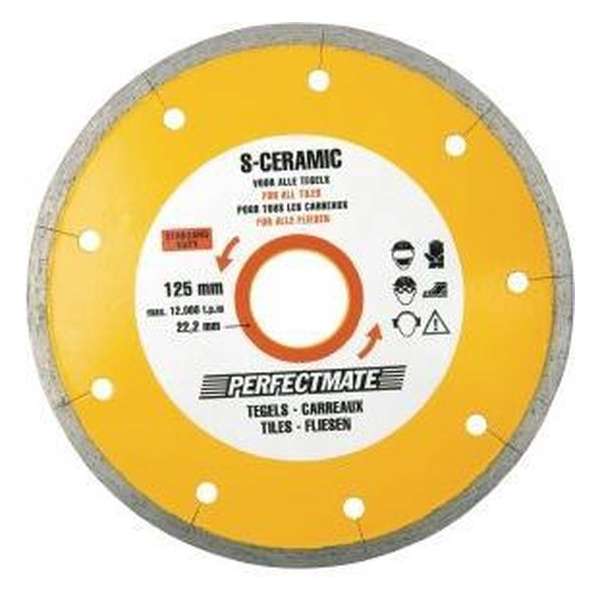 PERFECTMATE S-CERAMIC 115MM TEGELS, STANDARD DUTY PERFECTMATE S-CERAMIC 115MM TEGELS, STANDARD DUTY