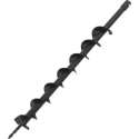 Grondboor 60 mm - Staal - Zwart - 60 x 800 mm (ø x H)