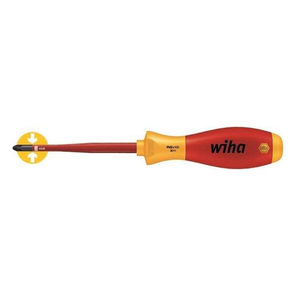 Wiha - Schroevendraaier 1000V - 3211 PH2 x 100 Wiha - Schroevendraaier 1000V - 3211 PH2 x 100