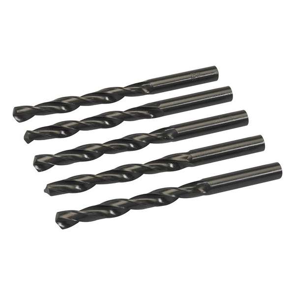 Silverline Metaalboor Rolgewalst HSS-R - 10 mm. - 5 stuks Silverline Metaalboor Rolgewalst HSS-R - 10 mm. - 5 stuks