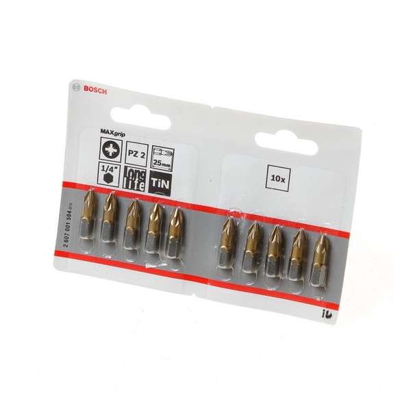 Bosch - Bit Max Grip PZ 2, 25 mm Bosch - Bit Max Grip PZ 2, 25 mm