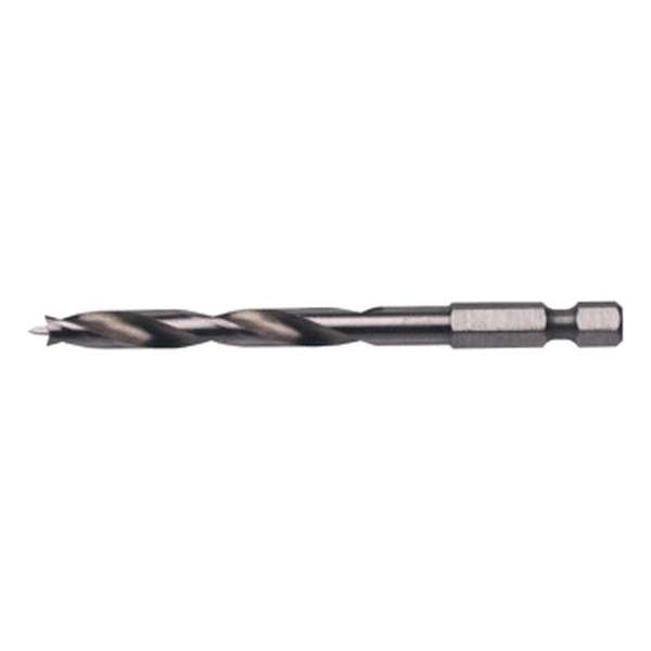 TIP houtboor, opnamesysteem 1/4" Zeskant Quick-lock, diam boor 6mm TIP houtboor, opnamesysteem 1/4" Zeskant Quick-lock, diam boor 6mm