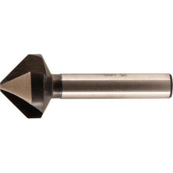 Huvema - Verzinkboor DIN 335-C 90°, 3 snijkanten, HSS - CS 90 6,3