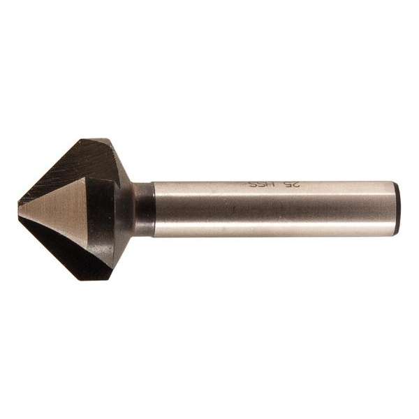 Huvema - Verzinkboor DIN 335-C 90°, 3 snijkanten, HSS - CS 90 6,3 Huvema - Verzinkboor DIN 335-C 90°, 3 snijkanten, HSS - CS 90 6,3