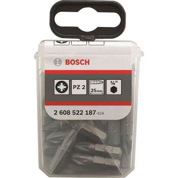 Bosch Bit Extra-Hart PH 2, 25 mm 25st