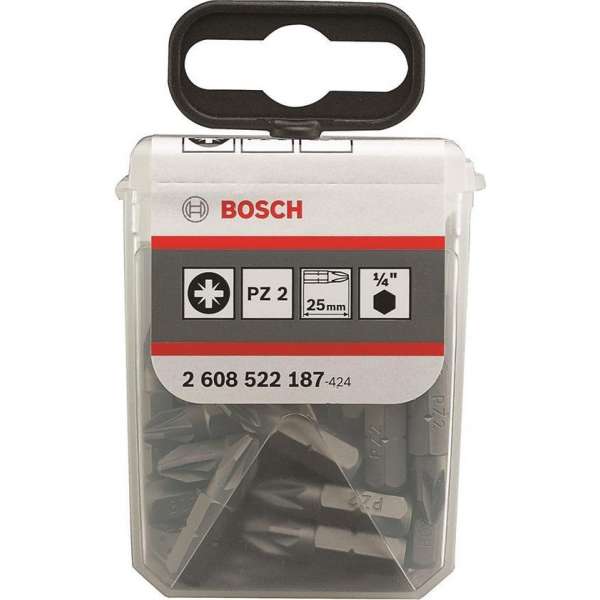 Bosch Bit Extra-Hart PH 2, 25 mm 25st