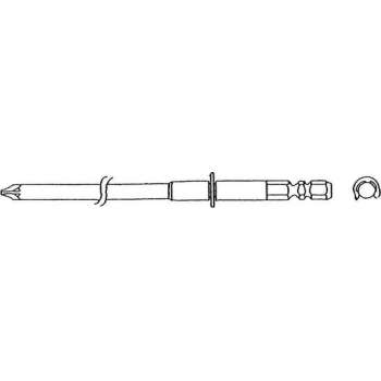 Elzet Bit 831120 1/4 Duofast Pz2 145mm