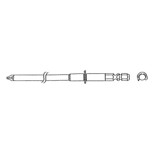 Elzet Bit 831120 1/4 Duofast Pz2 145mm Elzet Bit 831120 1/4 Duofast Pz2 145mm