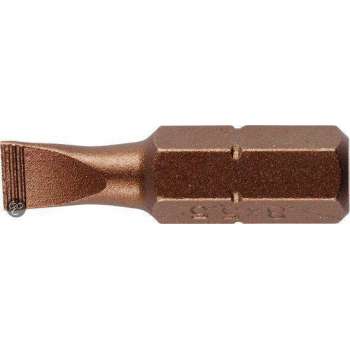 KWB Iso-Temp Schroefbit Platte Kop 1/4" - 6 mm