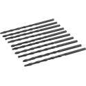 Silverline Lange Metaalboor Rolgewalst HSS-R - 4,5 x 126 mm - 10 stuks