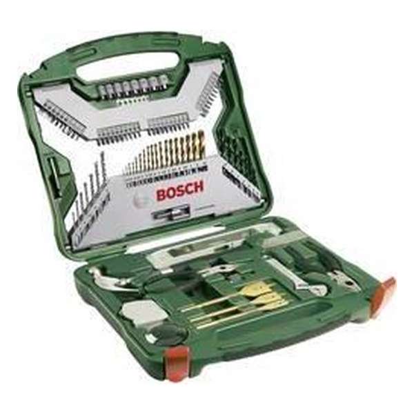 Bosch X-Line borenset - 103-delig - Hout, metaal en steen