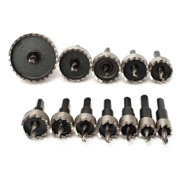 Patni Professionele Gatenboor metaal & hout - Set 12 delig - Gatzaag - Gatenzaag Patni Professionele Gatenboor metaal & hout - Set 12 delig - Gatzaag - Gatenzaag