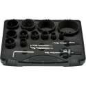 Gatzagen-set voor professioneel gebruik HSS-Bi 16-76mm FORMAT