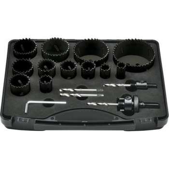 Gatzagen-set voor professioneel gebruik HSS-Bi 16-76mm FORMAT