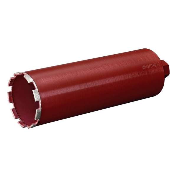 Diamantboor boorbit diamantkernboor Ø 110x400 mm rood Diamantboor boorbit diamantkernboor Ø 110x400 mm rood
