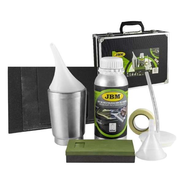 JBM Tools | Restauratiekit koplampen | voor verbrande/wazige koplampen JBM Tools | Restauratiekit koplampen | voor verbrande/wazige koplampen