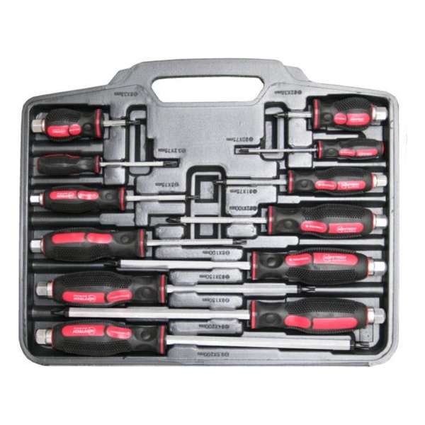 Höfftech schroevendraaier set in koffer 12-delig PH + Torx Höfftech schroevendraaier set in koffer 12-delig PH + Torx