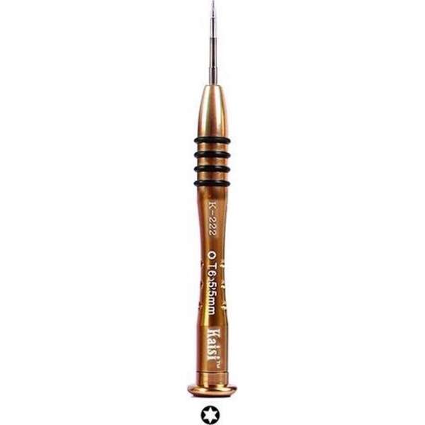 Torx T6 Professionele Schroevendraaier | Bruin / Brown Torx T6 Professionele Schroevendraaier | Bruin / Brown