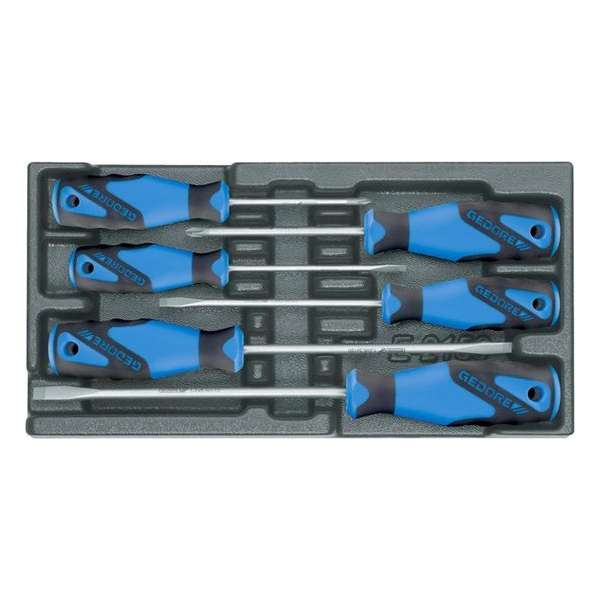 Gedore – 1500 ES-2150 PH – 3-C schroevendraaier-set – 6-delig Gedore – 1500 ES-2150 PH – 3-C schroevendraaier-set – 6-delig