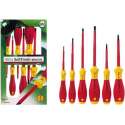 Wiha - Softfinish Electric Sleufkop + Pozidriv-Schroevendraaierset- 6-Delig