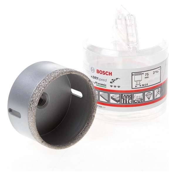 Bosch - Diamantboren voor droog boren Dry Speed Best for Ceramic 75 x 35 mm Bosch - Diamantboren voor droog boren Dry Speed Best for Ceramic 75 x 35 mm