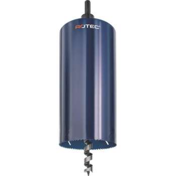 Dakdoorvoerboor 130x300mm 4-6tpi incl.boor + 6 kant. adapter
