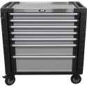 JBM Tools | GEREEDSCHAPSWAGEN MET OMVALBEVEILIGING SYSTEEM, XL- GRIJS - LEEG
