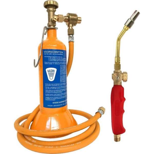 Karweiset Hasmi compleet met turbobrander Karweiset Hasmi compleet met turbobrander