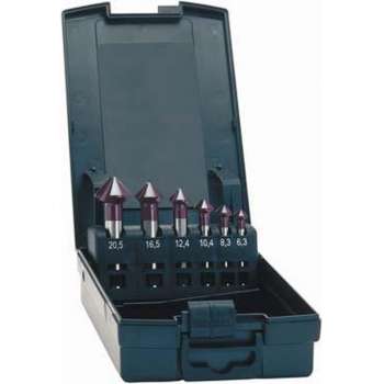 Kopverzinkboren-set CBN Advanced TiALN 6,3-20,5mm Exact