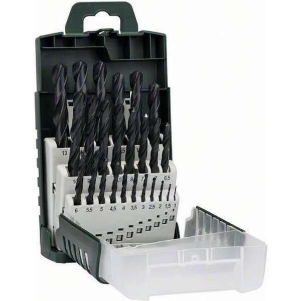 METAALBORENSET HSS-R, 1-13MM,25 DLG