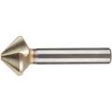 Verzinkboor ong.deling TiAlN 12,4mm 90G VHM Beck