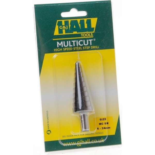 Hall Trappenboor oplopen per 2mm MC 5m 6-24mm Hall Trappenboor oplopen per 2mm MC 5m 6-24mm