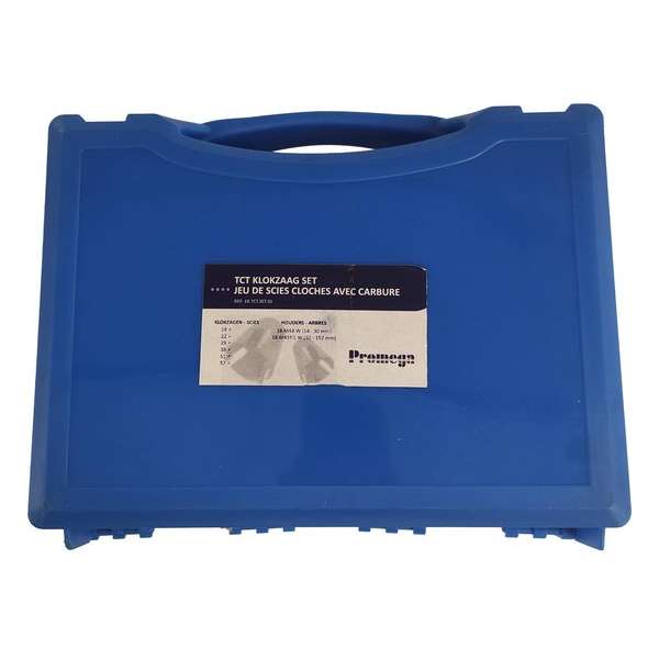 PROMEGA - TCT KLOKZAAG SET - 19 - 57 MM / 8 PCS PROMEGA - TCT KLOKZAAG SET - 19 - 57 MM / 8 PCS