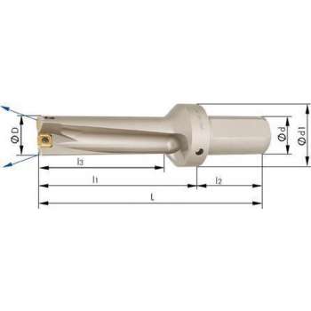 Volboor voor WP met IKmet inwendige koeling 3xD 171x224mm