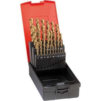 Spiraalb.set D338 type FU1-13,0mm HSSE TiN FORMAT