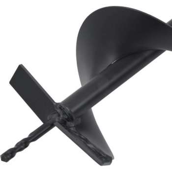 vidaXL Grondboor 150 mm staal  VDXL_145167