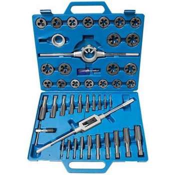 Tappen en snijplaten set (engels) 45 delig Normex 13-116