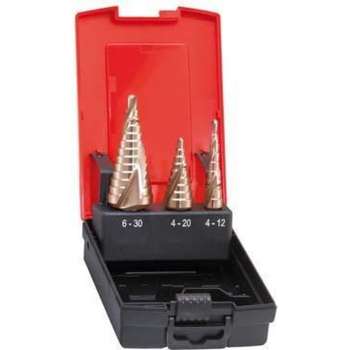 Trapborenset spiraalgegroefd HSS 4-30,00mm FORMAT